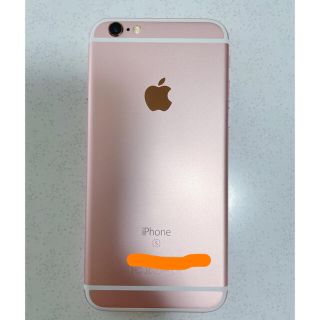 アップル(Apple)のiPhone6s ローズゴールド(携帯電話本体)