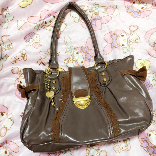 LIZ LISA(リズリサ)のLIZLISA♡リボンハンドバッグ レディースのバッグ(ハンドバッグ)の商品写真