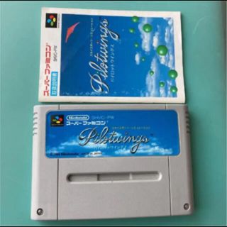 スーパーファミコン(スーパーファミコン)のパイロットウィングス  スーパーファミコン  説明書付き(家庭用ゲームソフト)