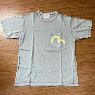 エビス(EVISU)のEVISU ポケットカモメTシャツ サイズM（38）グレー(Tシャツ/カットソー(半袖/袖なし))