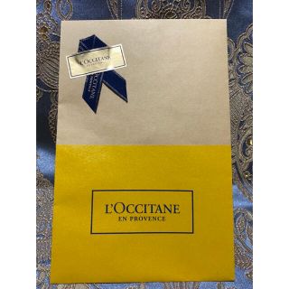 ロクシタン(L'OCCITANE)の大ギフト【ロクシタン】紙袋★ショッパー★ショップ袋(ショップ袋)