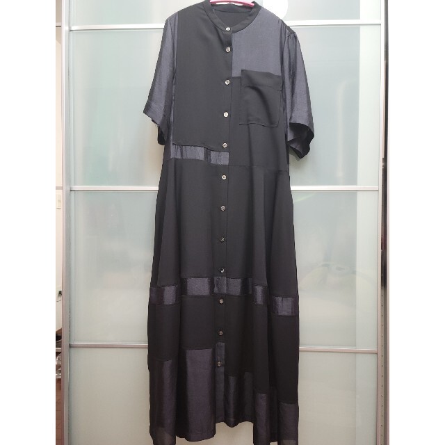 LE CIEL BLEU(ルシェルブルー)のあお様専用ルシェルブルー★完売★Contrasting Fabric Dress レディースのワンピース(ロングワンピース/マキシワンピース)の商品写真