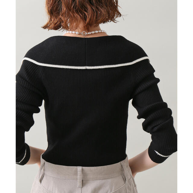 IENA ショールカラーリブプルオーバー 完売 新品 激安/新作