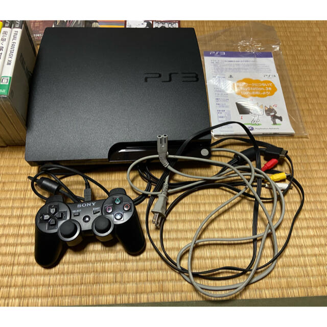 PS3 プレステ3＋ソフト17本 説明書付 おまけ有 - 家庭用ゲーム機本体