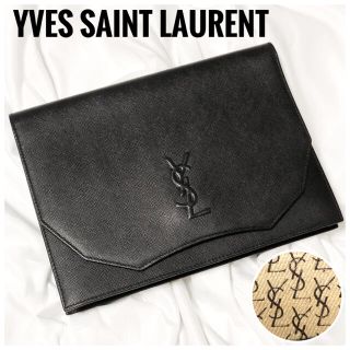 ずっと気になってた レザークラッチバッグ YSL 正規品☆イヴサン ずっと気になってた レザークラッチバッグ YSL 正規品☆イヴサン