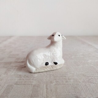 アッシュペーフランス(H.P.FRANCE)の* pottery animal ❀ sheep ひつじ(キャラクターグッズ)