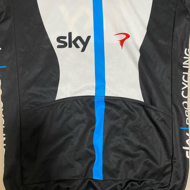 adidas(アディダス)の美品 アディダス  TEAM SKY チームスカイ サイクルジャージ　ピナレロ スポーツ/アウトドアの自転車(ウエア)の商品写真