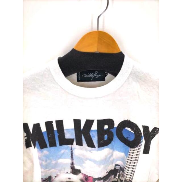 MILKBOY(ミルクボーイ)のMILKBOY（ミルクボーイ） ロゴプリントTシャツ メンズ トップス メンズのトップス(Tシャツ/カットソー(半袖/袖なし))の商品写真