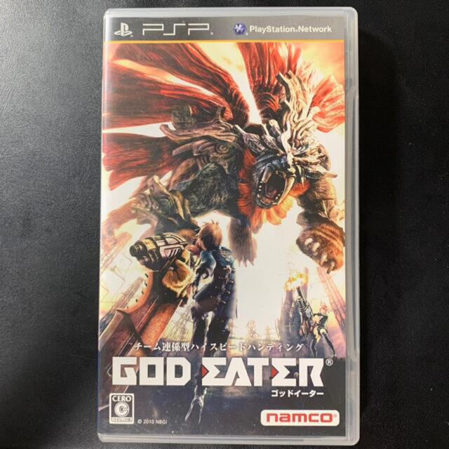 BANDAI NAMCO Entertainment(バンダイナムコエンターテインメント)のGOD EATER（ゴッドイーター） PSP エンタメ/ホビーのゲームソフト/ゲーム機本体(家庭用ゲームソフト)の商品写真