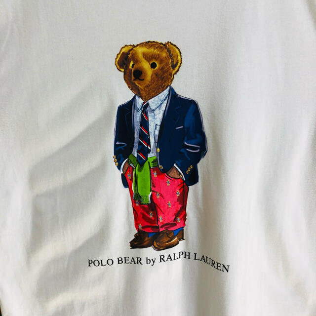 POLO RALPH LAUREN(ポロラルフローレン)の■美品■ポロラルフローレンベアー Tシャツ　L レディースのトップス(Tシャツ(半袖/袖なし))の商品写真