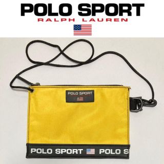 ポロラルフローレン(POLO RALPH LAUREN)の90s POLO SPORT　サコッシュバッグ　ポロスポーツ　ネックポーチ　貴重(ショルダーバッグ)