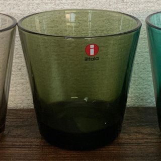 イッタラ(iittala)のイッタラ　カルティオ　モスグリーン(グラス/カップ)