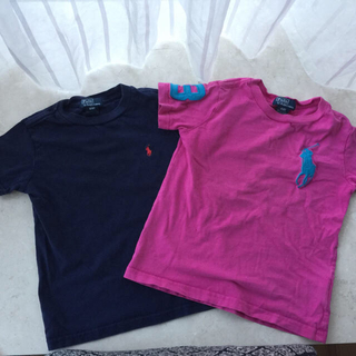 ラルフローレン(Ralph Lauren)のラルフローレンのビッグポロT&Tシャツ 2点セット  4T 【送料込】(Tシャツ/カットソー)
