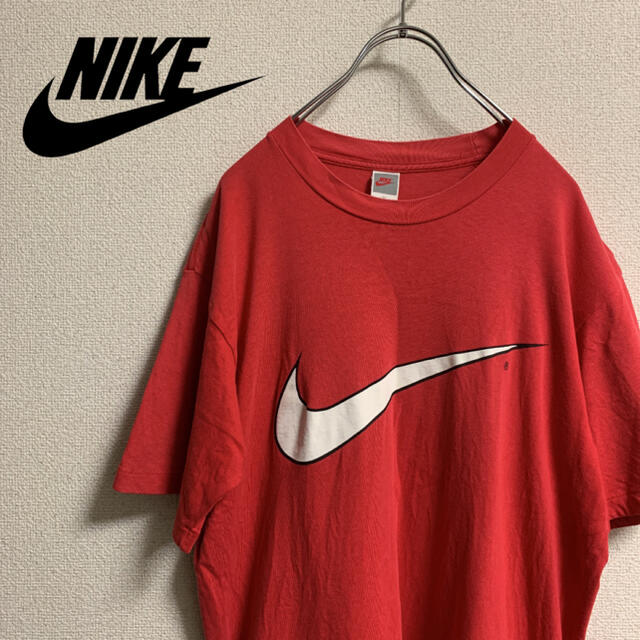 【90's】NIKE ナイキ ビンテージ tシャツ M レッド 菅田将暉