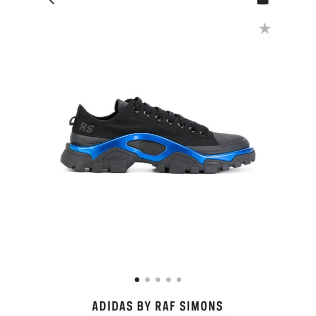 adidas RAF SIMONS デトロイトランナー