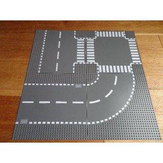 レゴ(Lego)の送料込み☆レゴシティ　道路　基礎盤　4枚セット(その他)