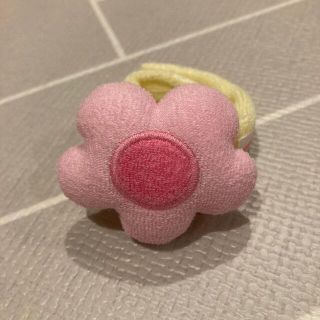 ミキハウス(mikihouse)のミキハウス リストラトル ガラガラ お花 ピンク(ぬいぐるみ)