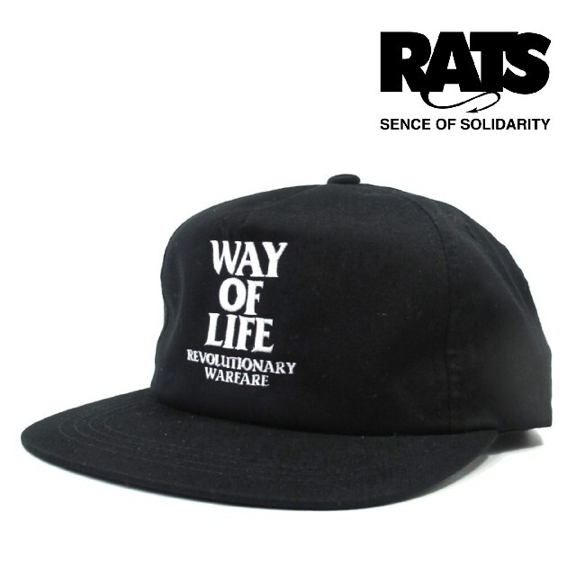 BLACKFabricラッツ RATS キャップ