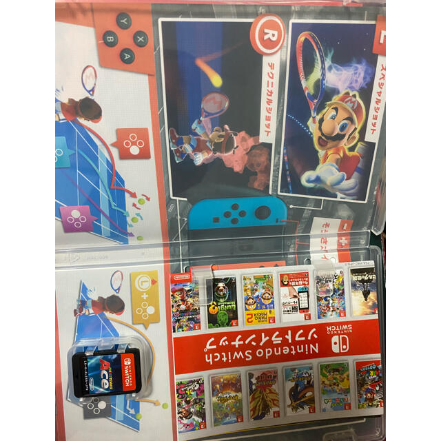 Nintendo Switch(ニンテンドースイッチ)のマリオテニス エース　中古　美品 エンタメ/ホビーのゲームソフト/ゲーム機本体(家庭用ゲームソフト)の商品写真