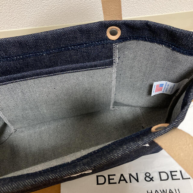 DEAN & DELUCA(ディーンアンドデルーカ)のDEAN&DELUCA トートバッグ ディーン＆デルーカ  ハワイ デニム レディースのバッグ(トートバッグ)の商品写真