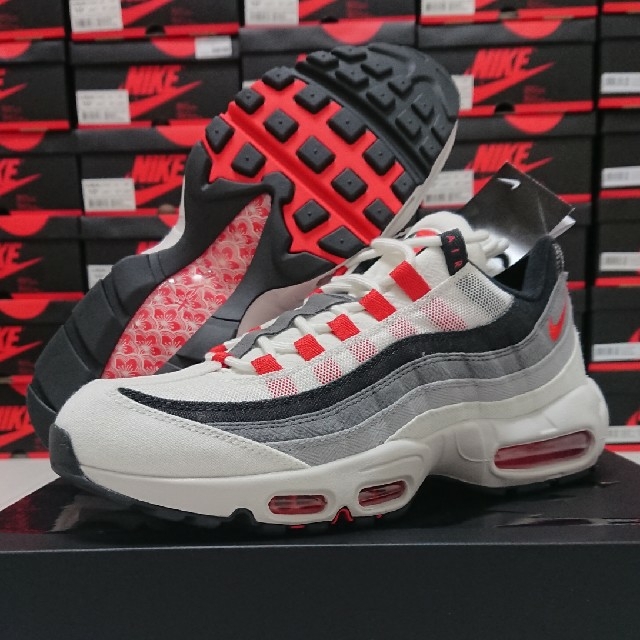 新品未使用 28.5㎝ ナイキ NIKE AIRMAX95 smoke grey