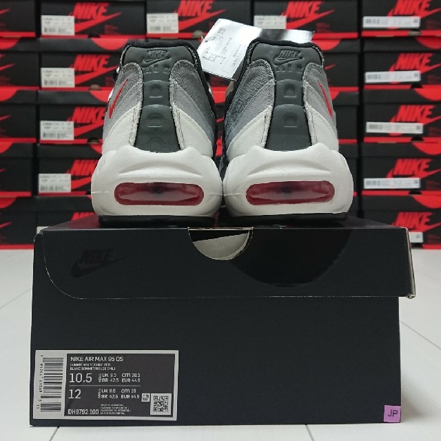 新品未使用 28.5㎝ ナイキ NIKE AIRMAX95 smoke grey