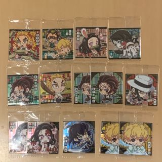 バンダイ(BANDAI)の鬼滅の刃ウエハース4 ノーマル杏寿郎、禰豆子、炭治郎、千寿郎、無惨他(カード)