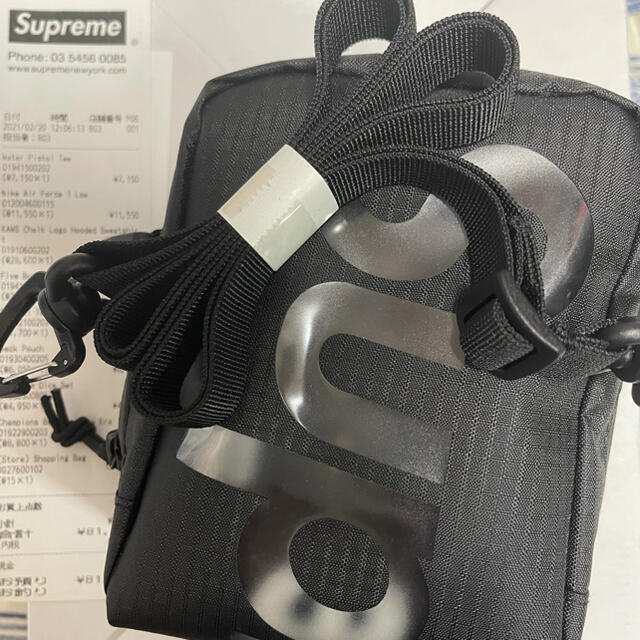 supreme Neck Pouch Black 21ss 黒のサムネイル