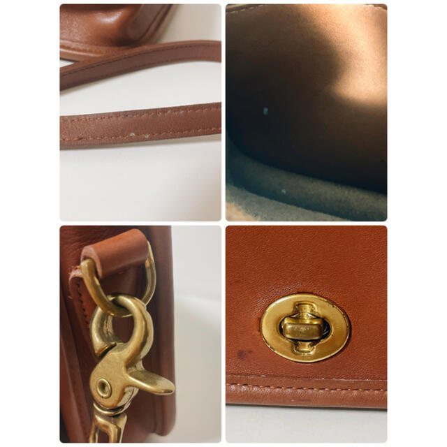 COACH(コーチ)の希少　COACH オールドコーチ ショルダーバッグ　レザー　USA製　9755 レディースのバッグ(ショルダーバッグ)の商品写真