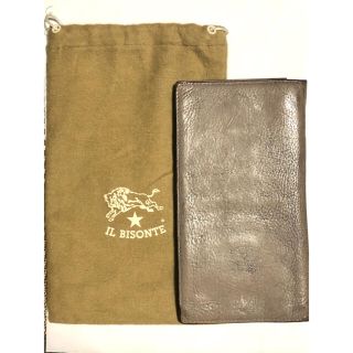 イルビゾンテ(IL BISONTE)のイルビゾンテ　長財布 グレー　(長財布)