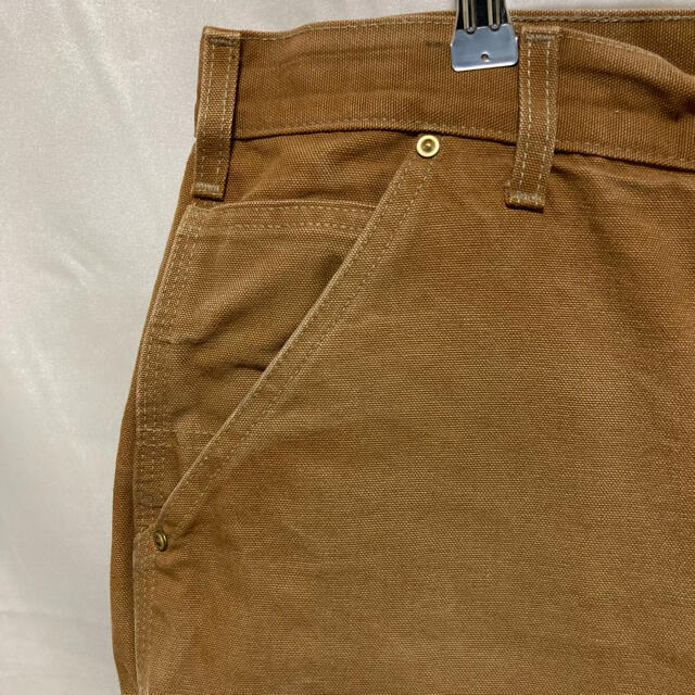 carhartt(カーハート)のUSA製 Carhartt ダブルニーペインターパンツ ダック地 キャメル メンズのパンツ(ペインターパンツ)の商品写真