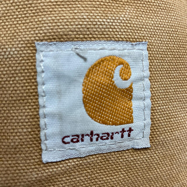 carhartt(カーハート)のUSA製 Carhartt ダブルニーペインターパンツ ダック地 キャメル メンズのパンツ(ペインターパンツ)の商品写真