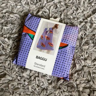 ビューティアンドユースユナイテッドアローズ(BEAUTY&YOUTH UNITED ARROWS)のラスト1点BAGGU スタンダード  ブルー  パパイヤ(エコバッグ)