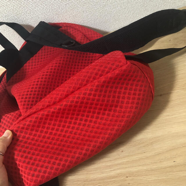 X-girl(エックスガール)のエックスガール リュックサックデイパック 赤 レディースのバッグ(リュック/バックパック)の商品写真