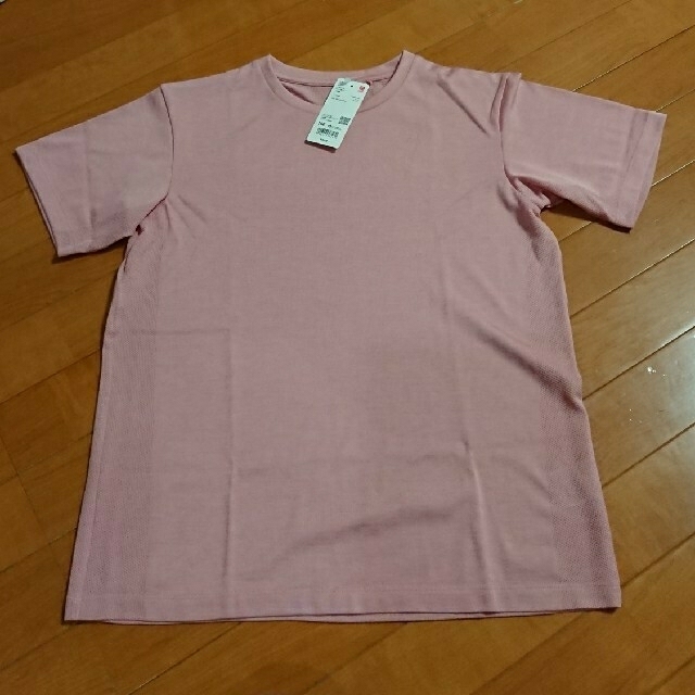 UNIQLO(ユニクロ)のユニクロ キッズ ドライEX Tシャツ 160 運動 スポーツ 2枚 キッズ/ベビー/マタニティのキッズ服女の子用(90cm~)(Tシャツ/カットソー)の商品写真