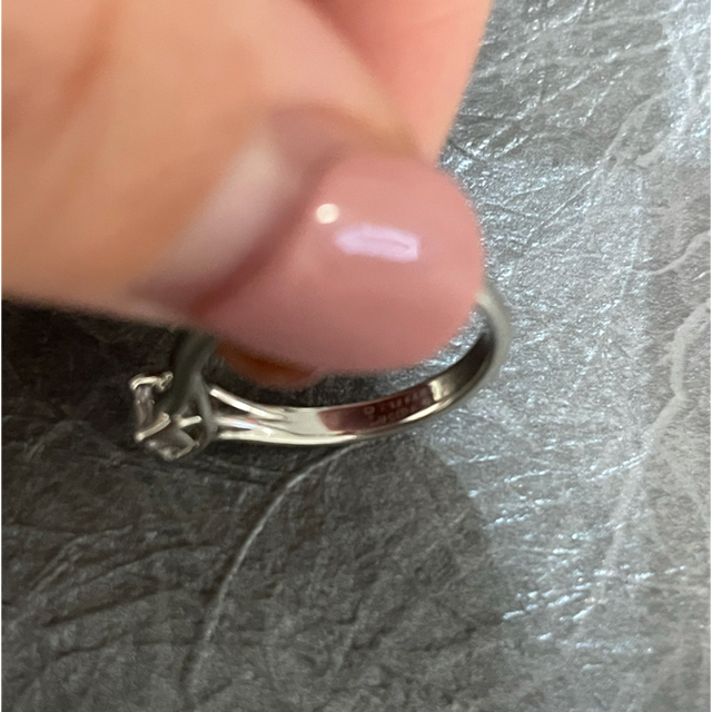 Tiffany & Co.(ティファニー)の最終価格ティファニーLUCIDAルシダリングVVS2指輪6#美品 レディースのアクセサリー(リング(指輪))の商品写真