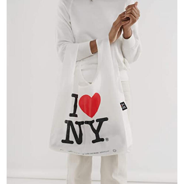 BEAMS(ビームス)のBAGGU スタンダード I LOVE NY レディースのバッグ(エコバッグ)の商品写真