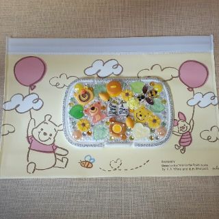 ぽっちゃ様専用　くま　おしりふきふた+ケース(ベビーおしりふき)