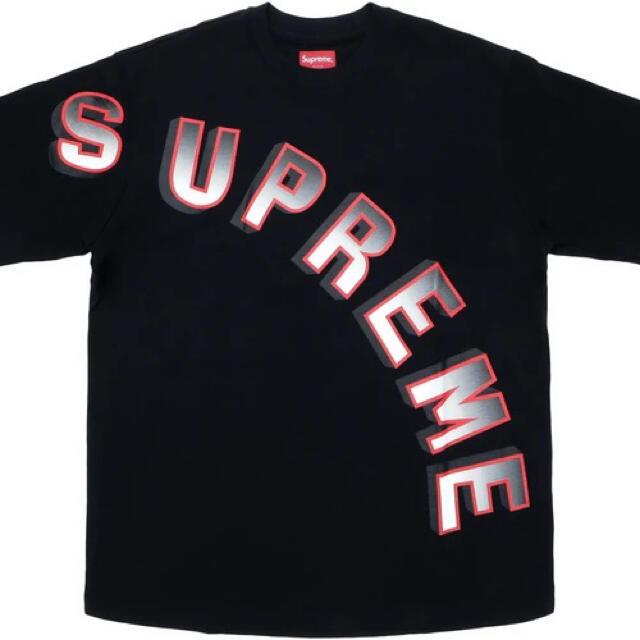 送料込 Supreme L Gradient Arc Top ブラック