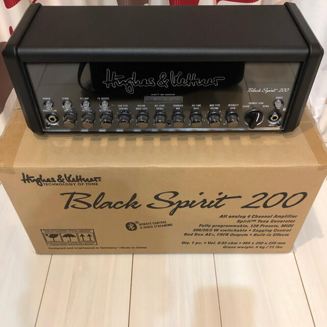 【値下げ】Hughes&Kettner BlackSpirit200 アンプ