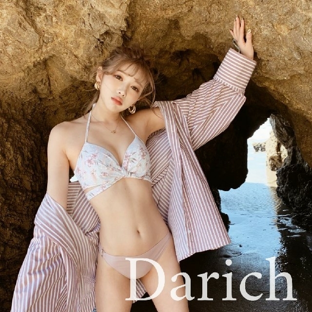 Darich  DARLING ロゴ ビッグシャツ 彼シャツ