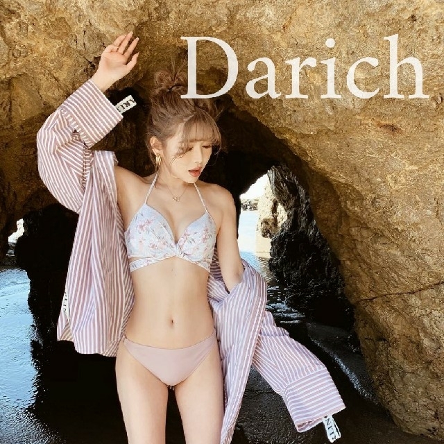 Darich  DARLING ロゴ ビッグシャツ 彼シャツ