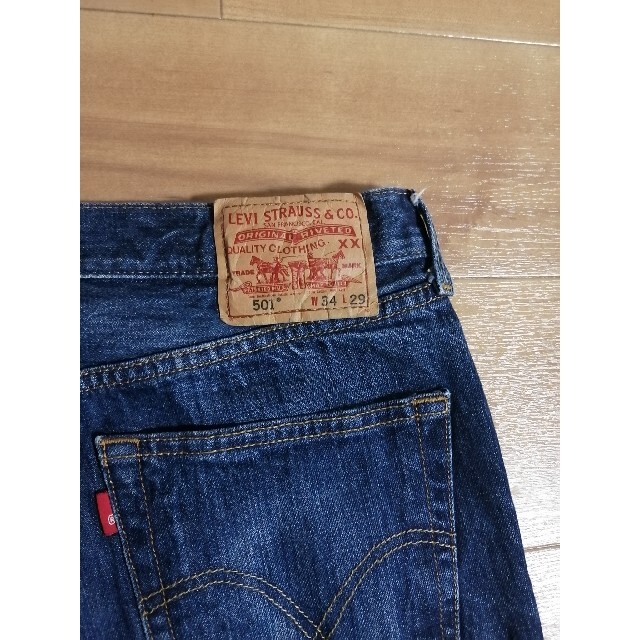 501(ゴーマルイチ)のLevi's 501 リーバイス501 ジーンズ ジーパン デニムパンツ w34 メンズのパンツ(デニム/ジーンズ)の商品写真