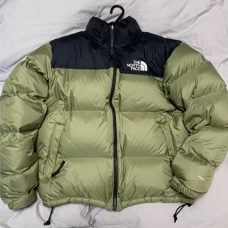 ザノースフェイス(THE NORTH FACE)の1996 ノースフェイス ヌプシ ジャケット タンブルウィードグリーン(ダウンジャケット)