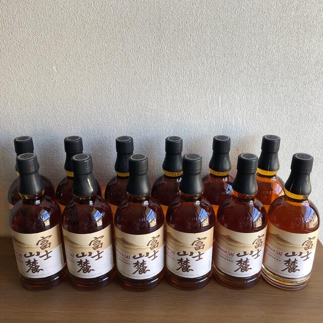 富士山麓 樽熟原酒50度 キリンウイスキー 700ml 12本☆送料無料 最安値