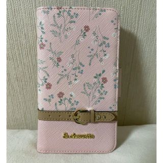 新品　サマンサタバサ　iPhoneケース　プチチョイス　手帳型　花柄　7123