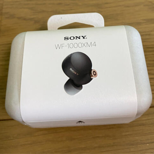 SONY(ソニー)の【新品未開封】SONY フルワイヤレスイヤホン WF1000XM4  スマホ/家電/カメラのオーディオ機器(ヘッドフォン/イヤフォン)の商品写真