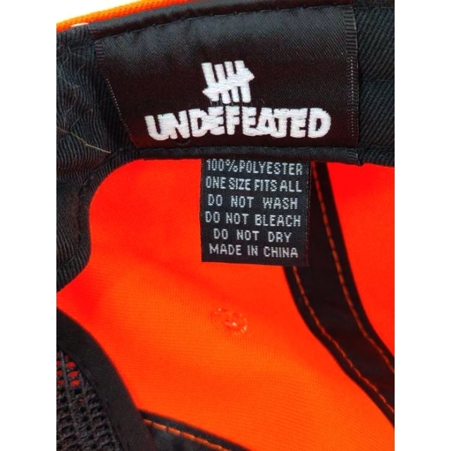 UNDEFEATED(アンディフィーテッド)のUNDEFEATED（アンディフィーテッド） PLAY DIRTY キャップ メンズの帽子(キャップ)の商品写真