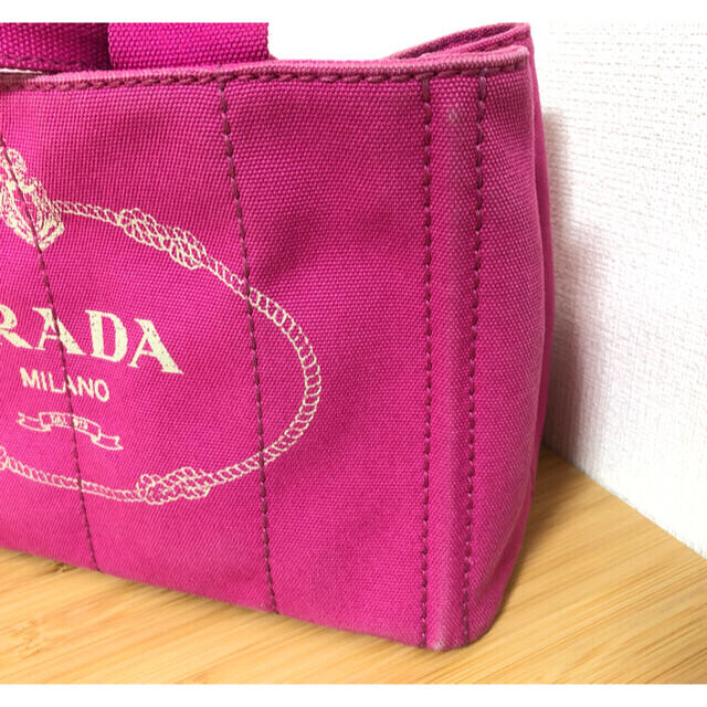 PRADA カナパミニ♡ ピンク