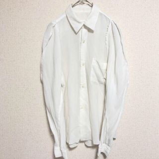 コムデギャルソン(COMME des GARCONS)のコムデギャルソン　裏返しデザインシャツ(シャツ/ブラウス(長袖/七分))